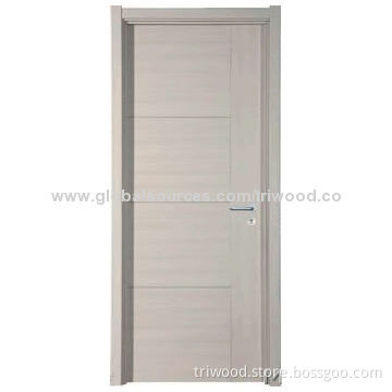 PVC Wooden Door, Various Colors and Dimensions Available